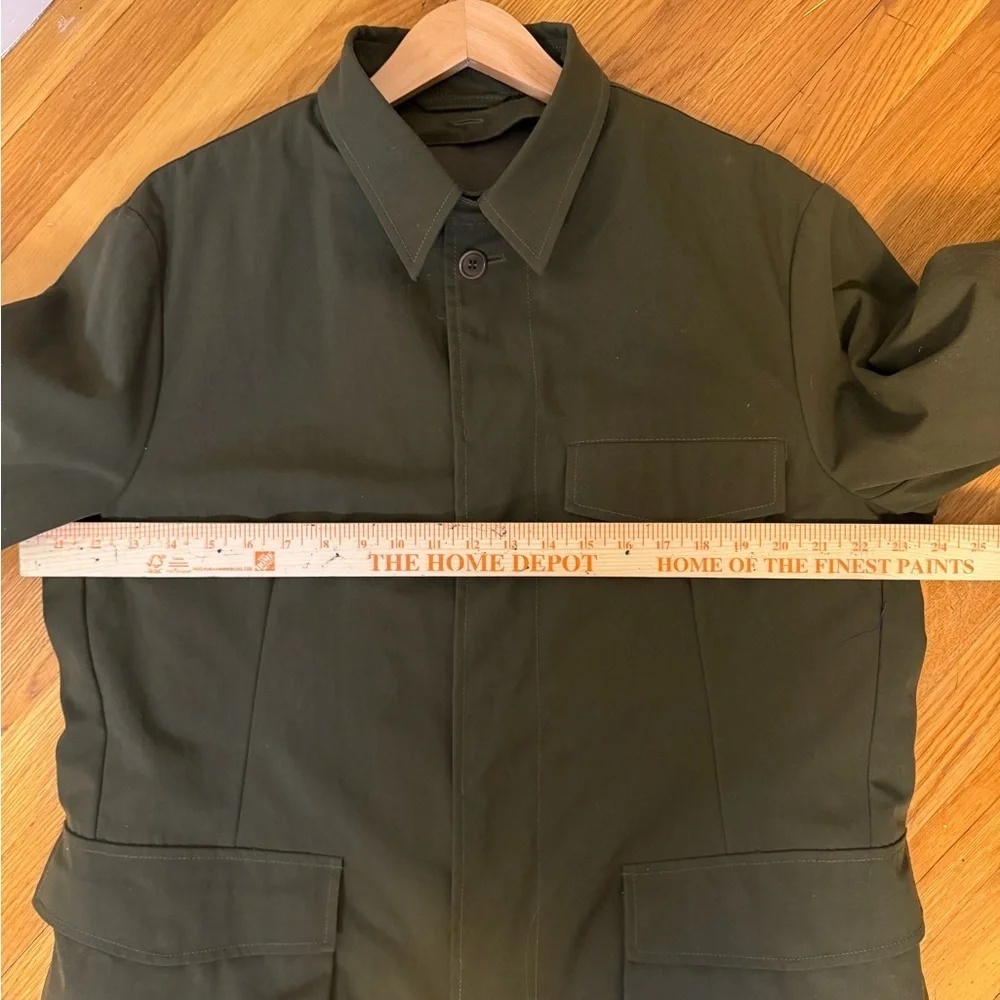Aspesi Green Detachable Thermore Wool Lined Field Jacket XXL - Picture 15 of 16